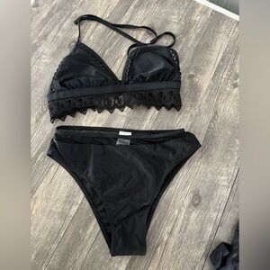 Black 2 Piece Bikini